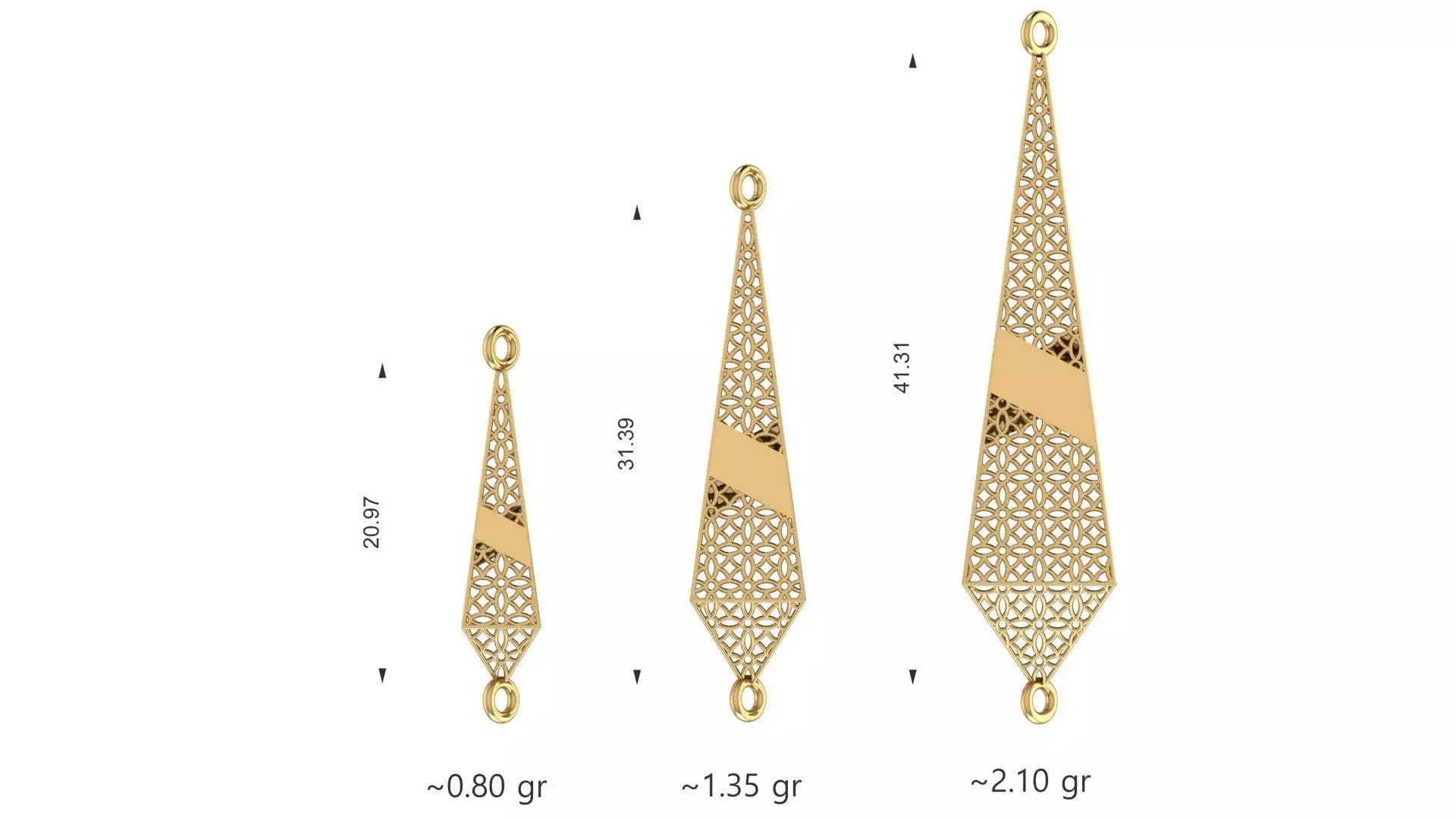 Turkey Pendant 3D Model 100 3DM File 3D print model_74