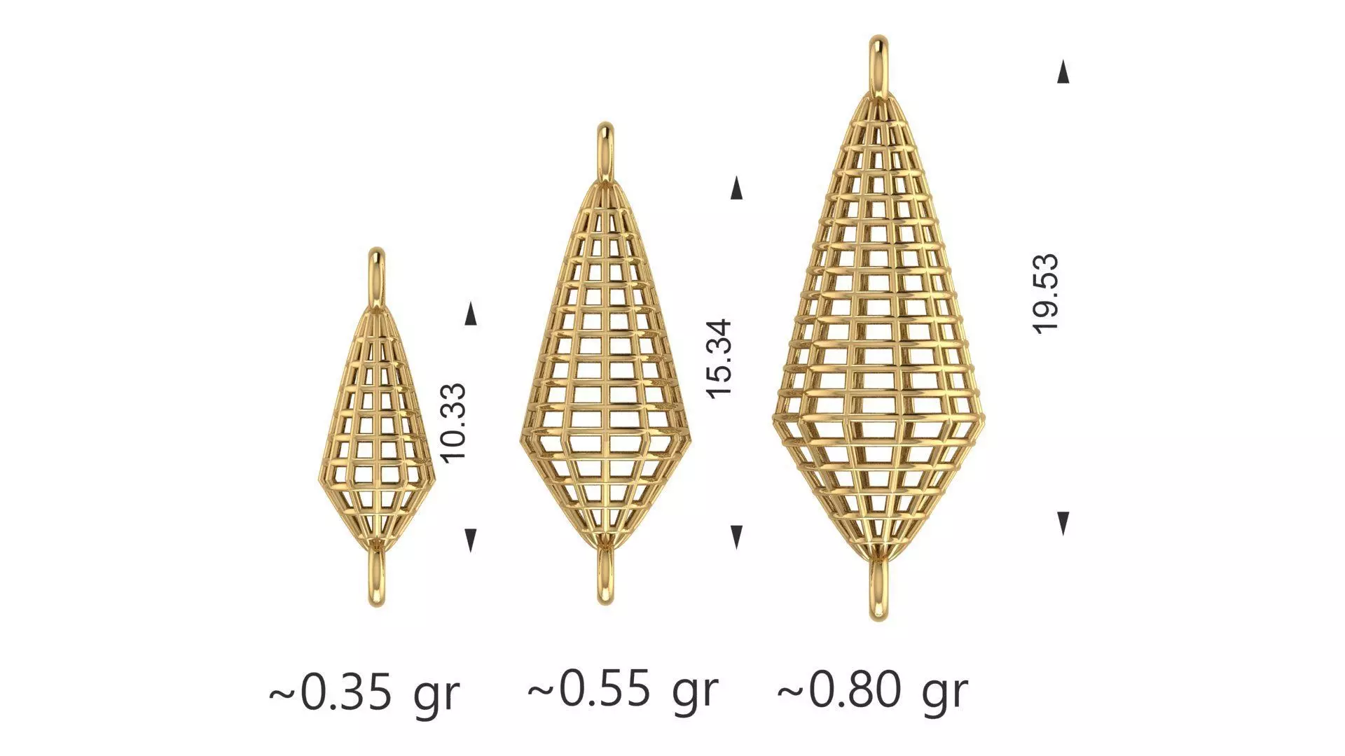 Turkey Pendant 3D Model 100 3DM File 3D print model_86