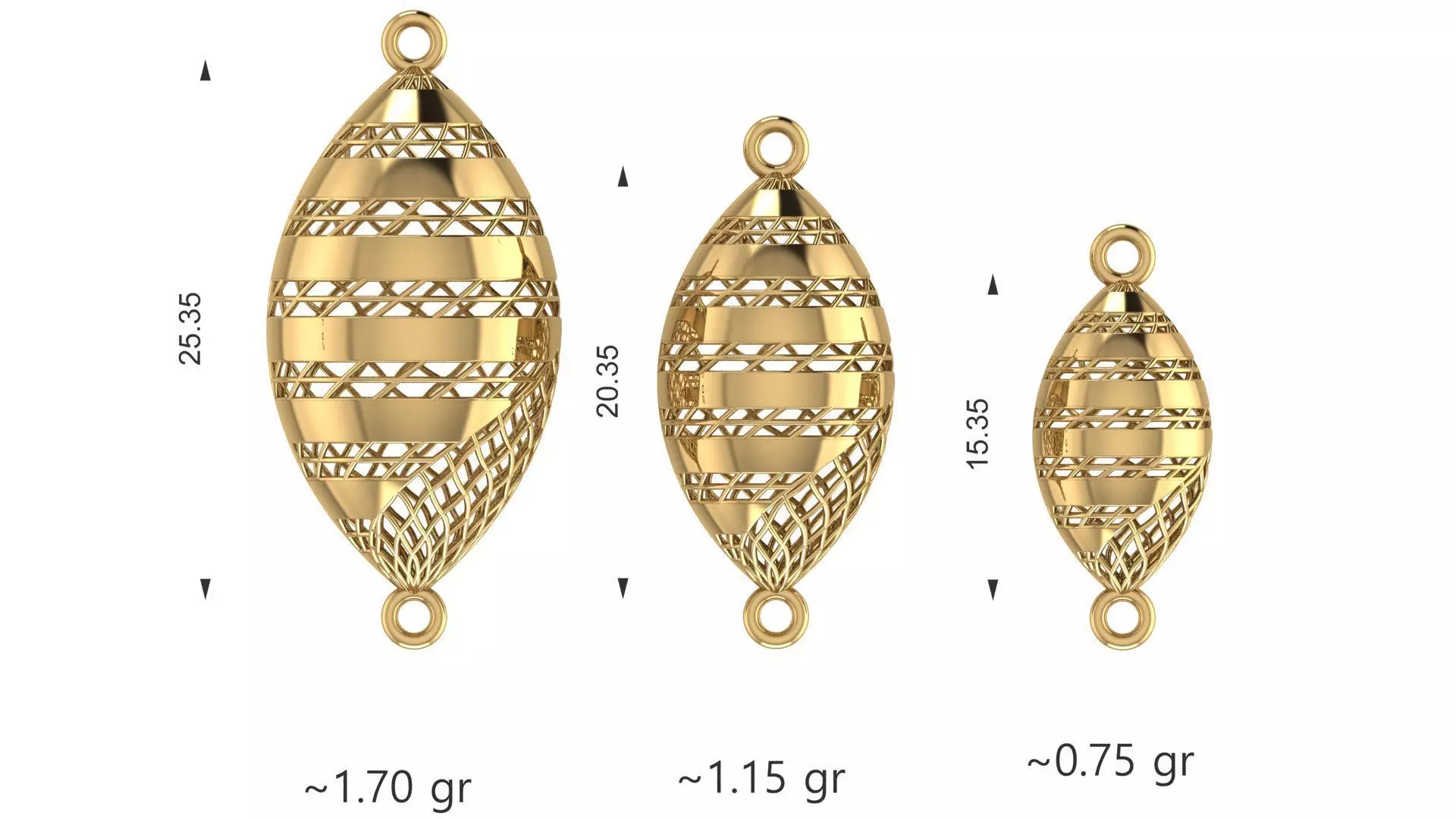 Turkey Pendant 3D Model 100 3DM File 3D print model_51