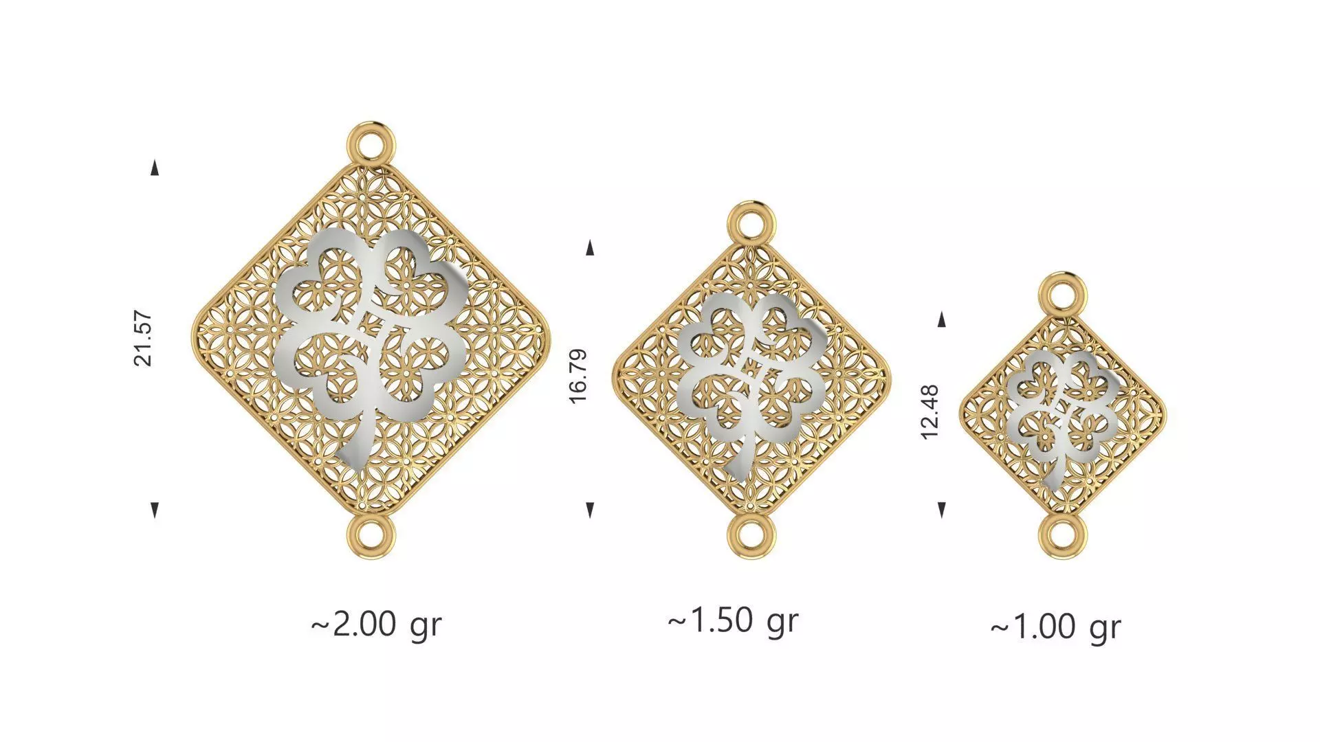 Turkey Pendant 3D Model 100 3DM File 3D print model_69