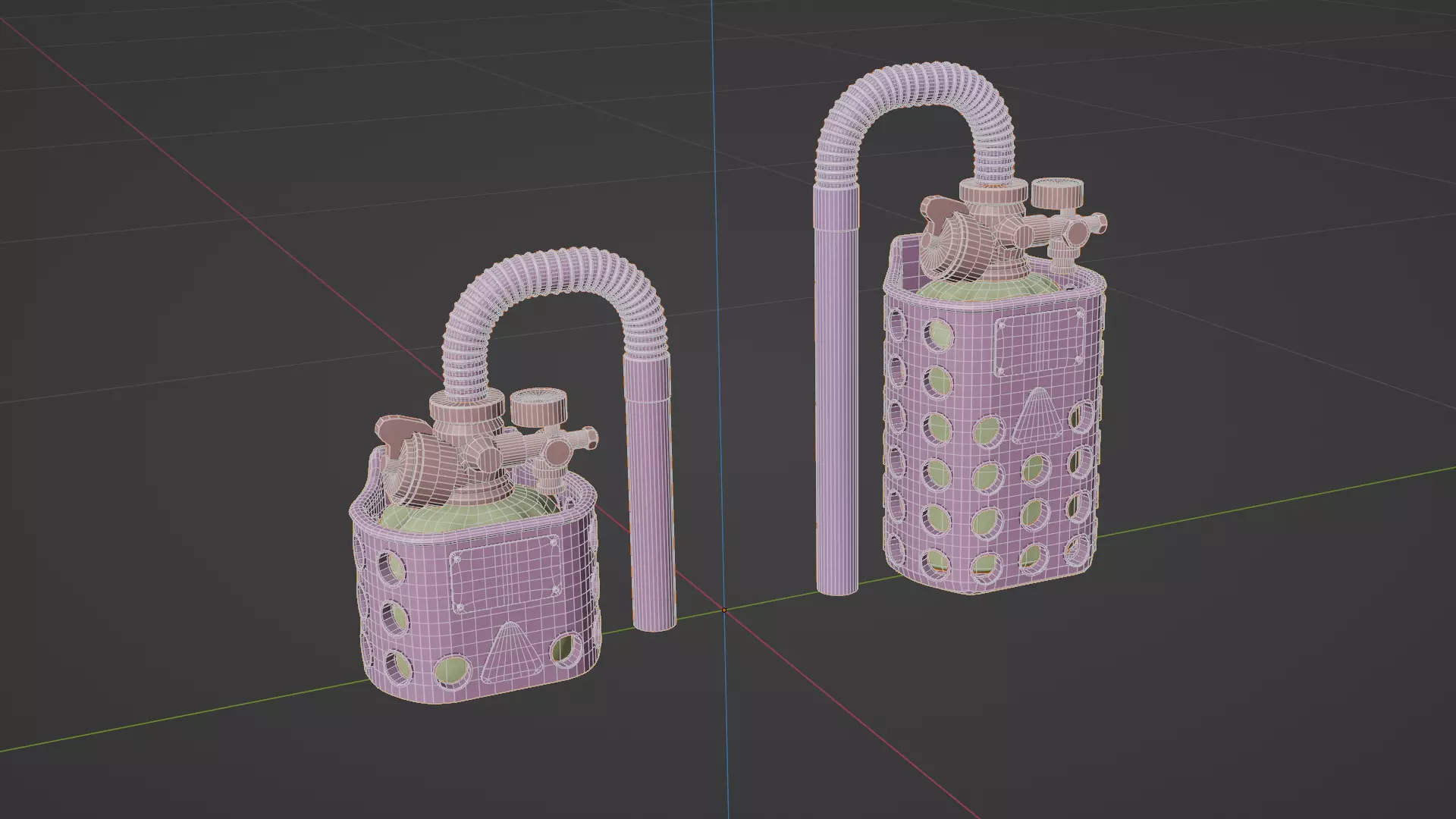 Ju-88B Stuka Oxygen Regulator  3D print model_4