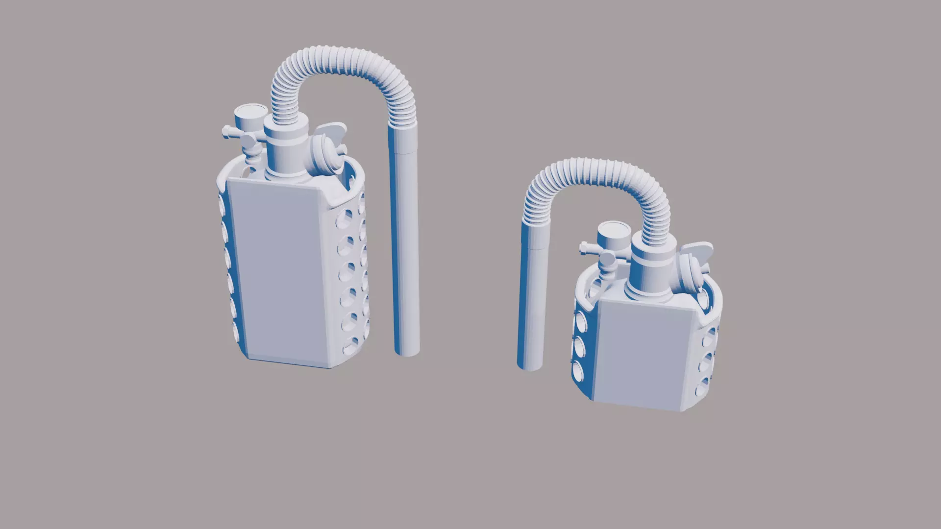 Ju-88B Stuka Oxygen Regulator  3D print model_3