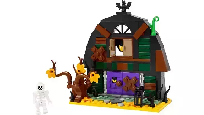 TwindBricks3D - 40721 - Halloween Barn
