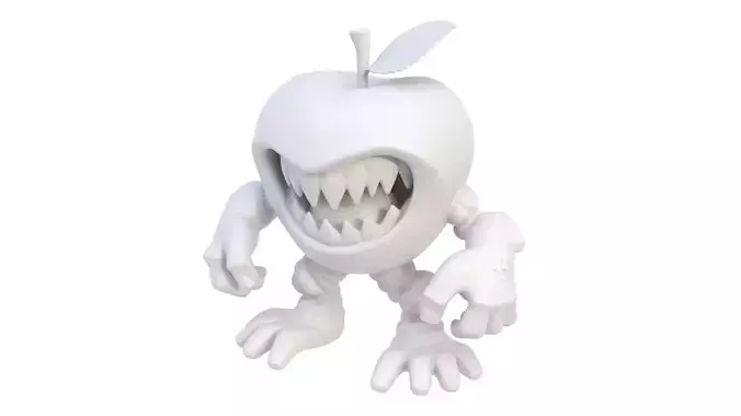 Apple Monster 3D model