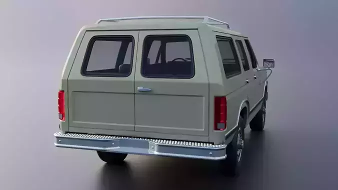 B-150 Carry All 1982 3D print model 7