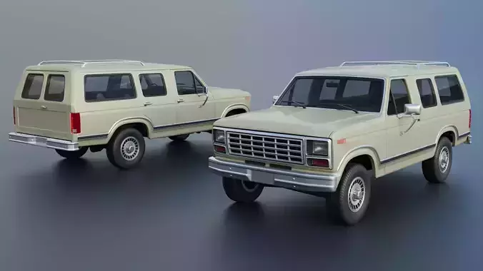 B-150 Carry All 1982 3D print model 2
