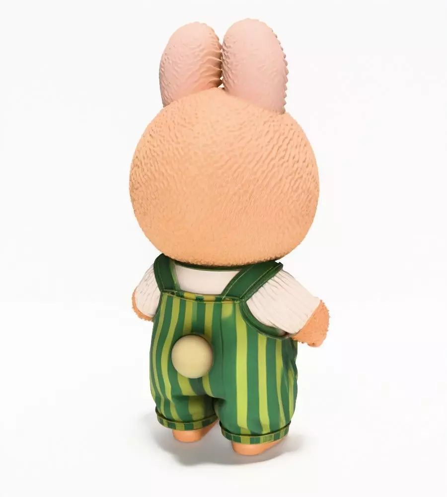 Watermelon Labubu Pop Mart Kasing Lung toy 3D print model_13