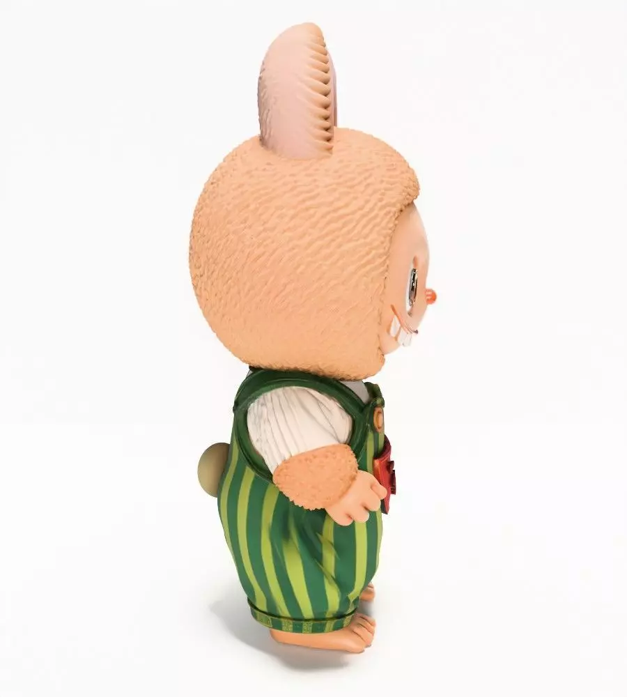 Watermelon Labubu Pop Mart Kasing Lung toy 3D print model_17