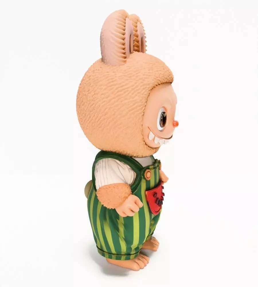 Watermelon Labubu Pop Mart Kasing Lung toy 3D print model_18