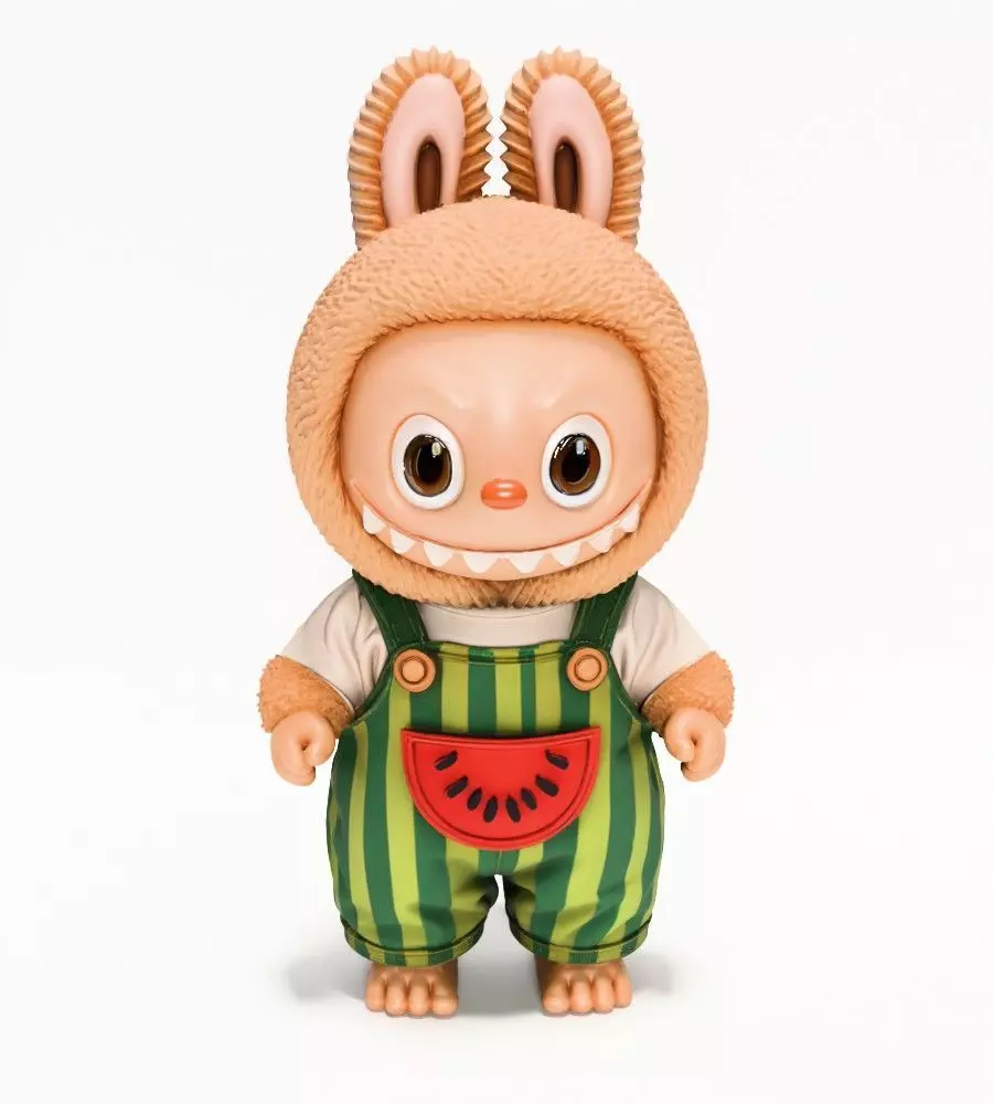 Watermelon Labubu Pop Mart Kasing Lung toy 3D print model_22