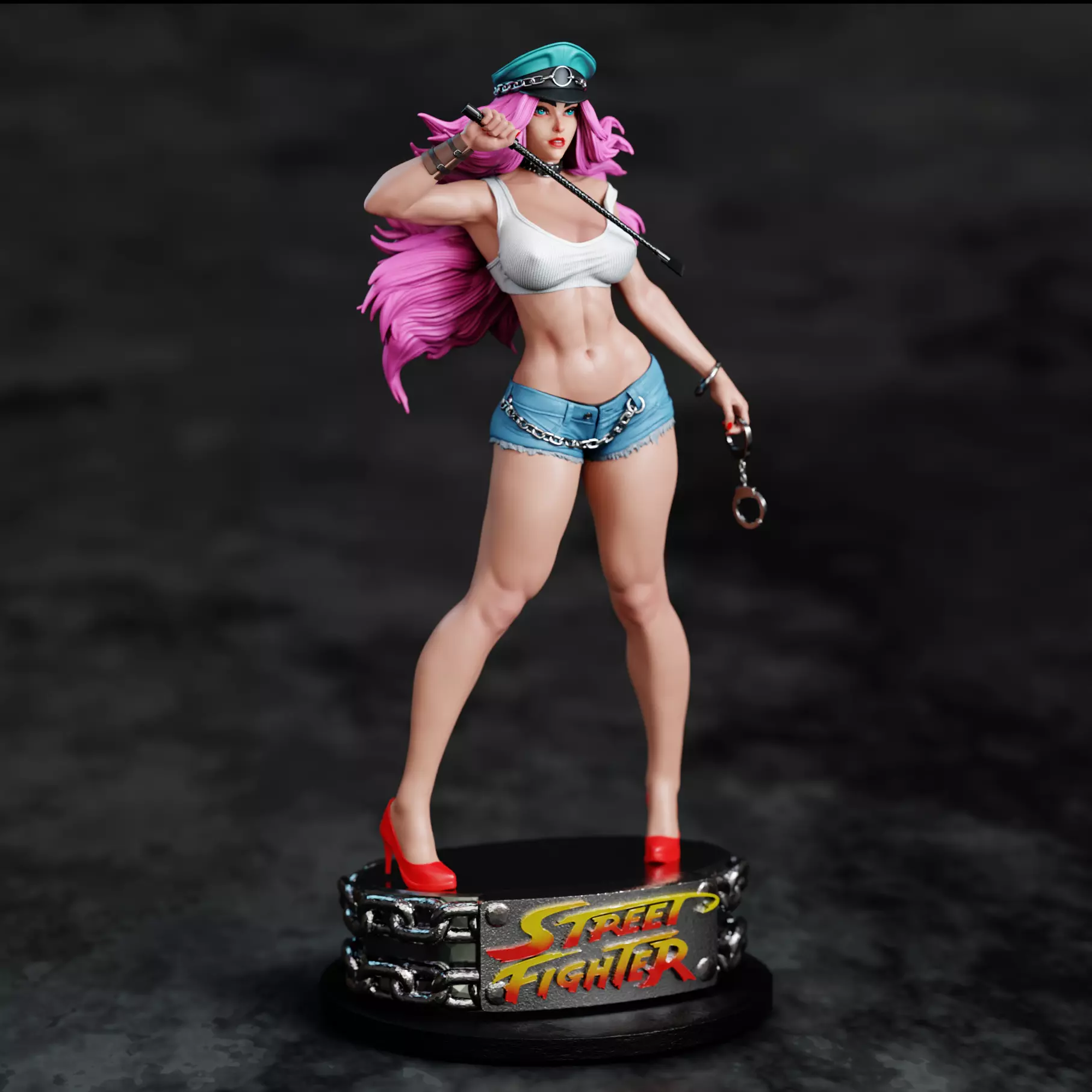Street Fighter Poison 3D print model_5