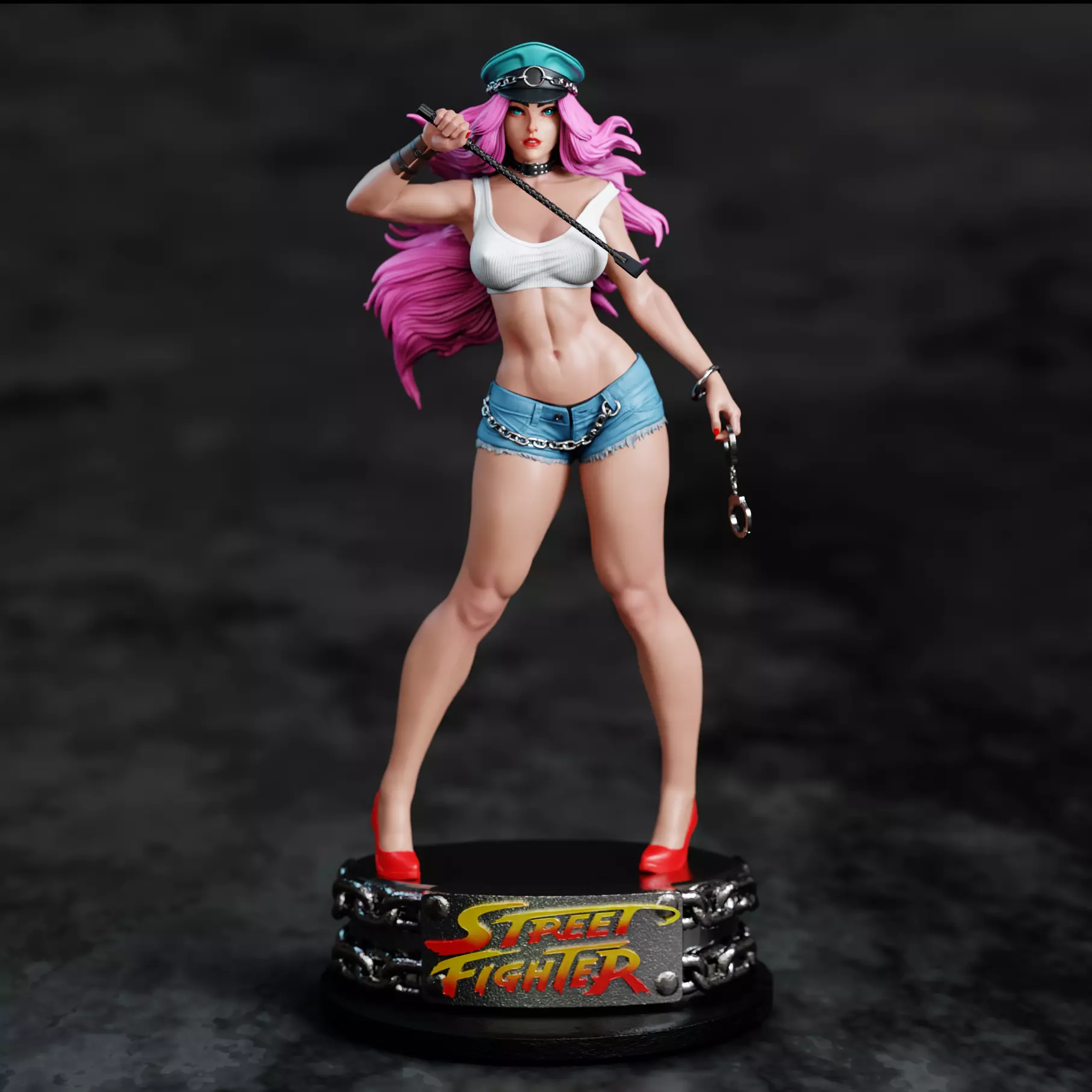 Street Fighter Poison 3D print model_1