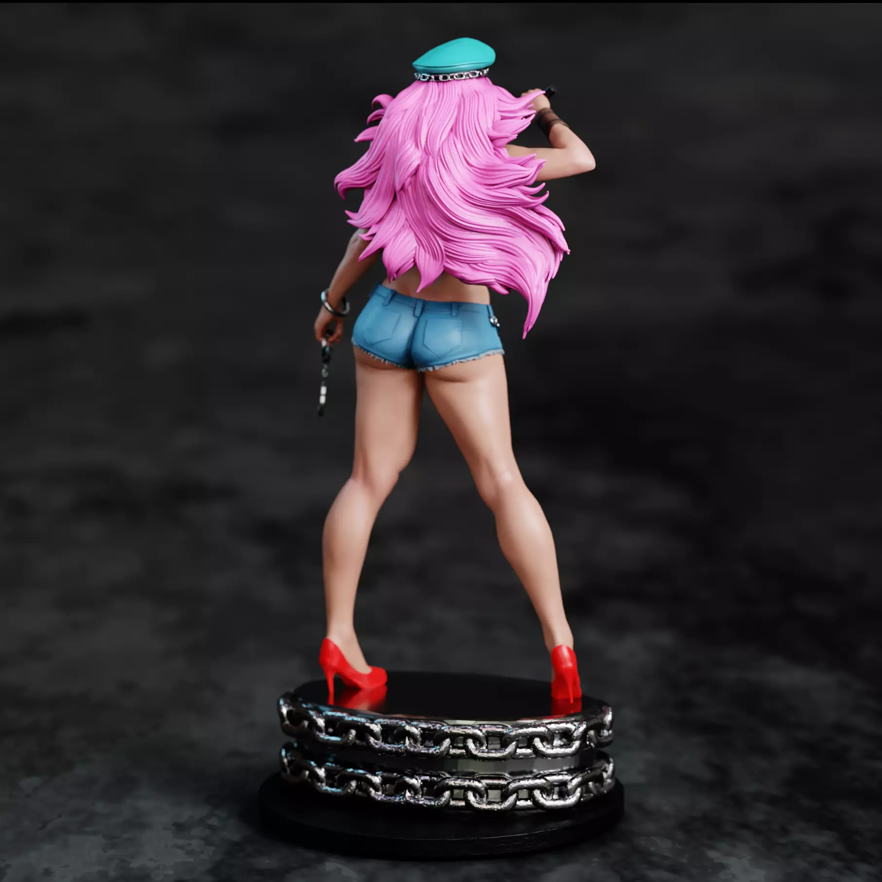 Street Fighter Poison 3D print model_3