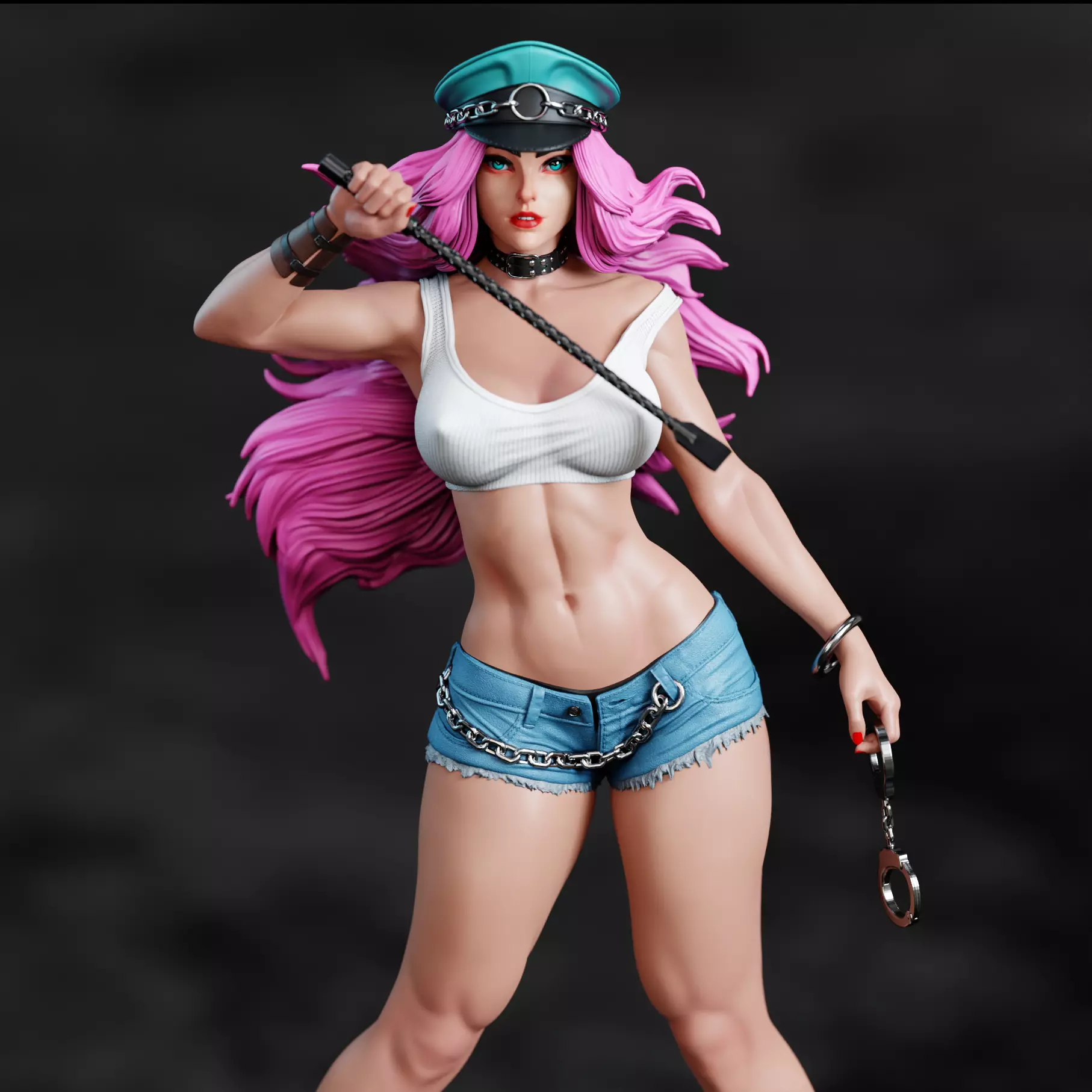 Street Fighter Poison 3D print model_0