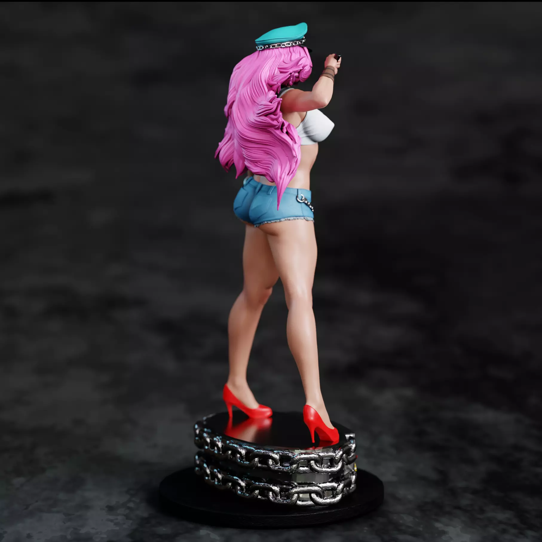 Street Fighter Poison 3D print model_6