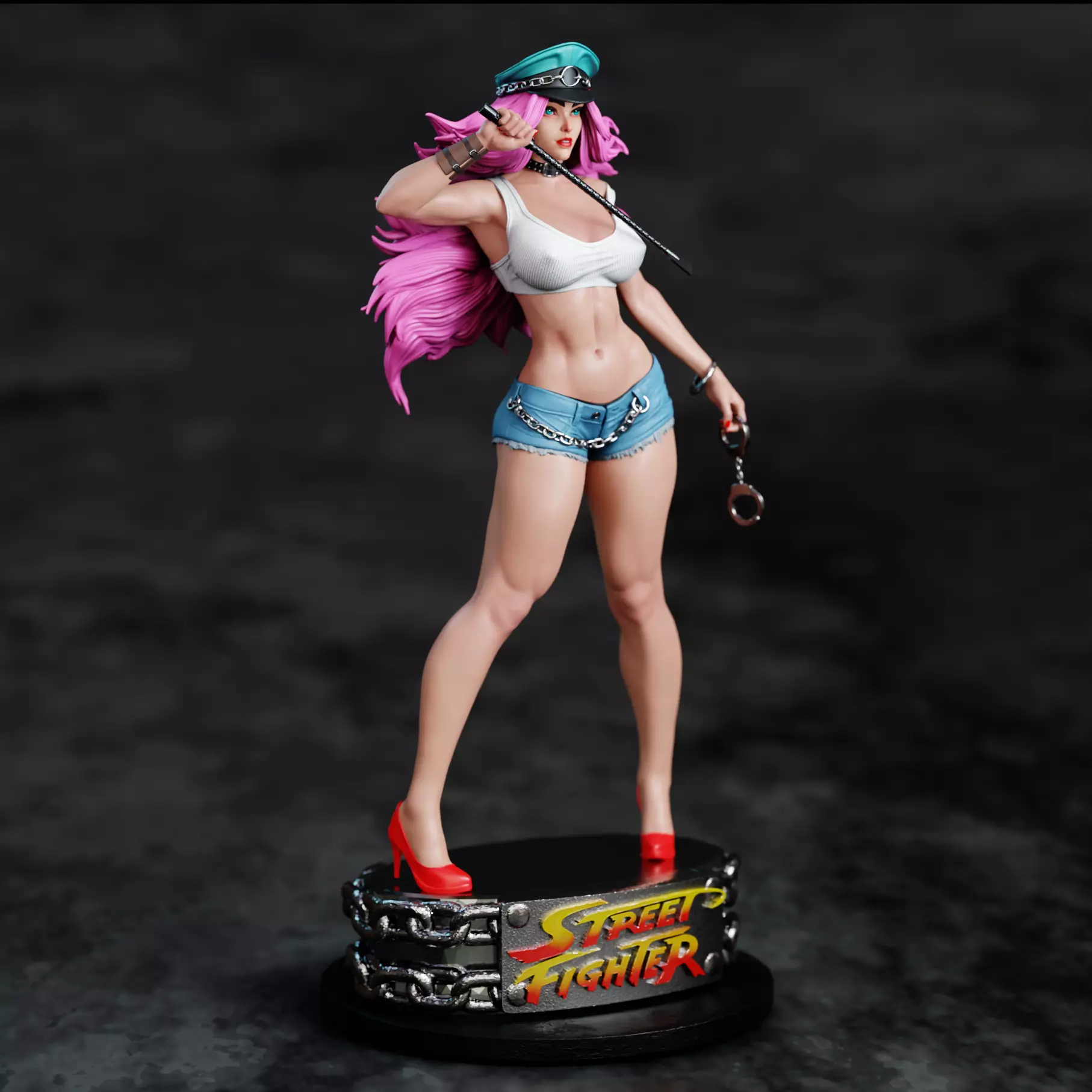 Street Fighter Poison 3D print model_2