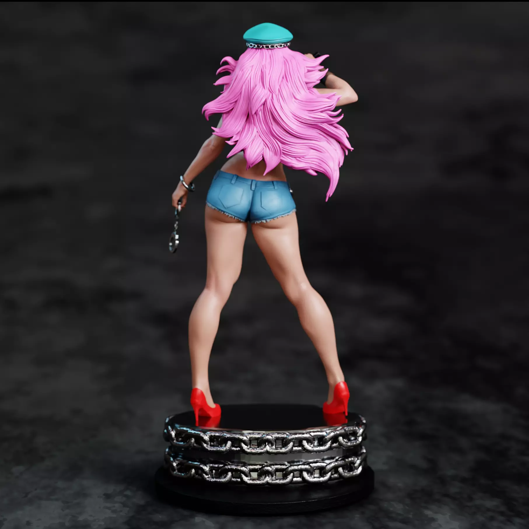 Street Fighter Poison 3D print model_4