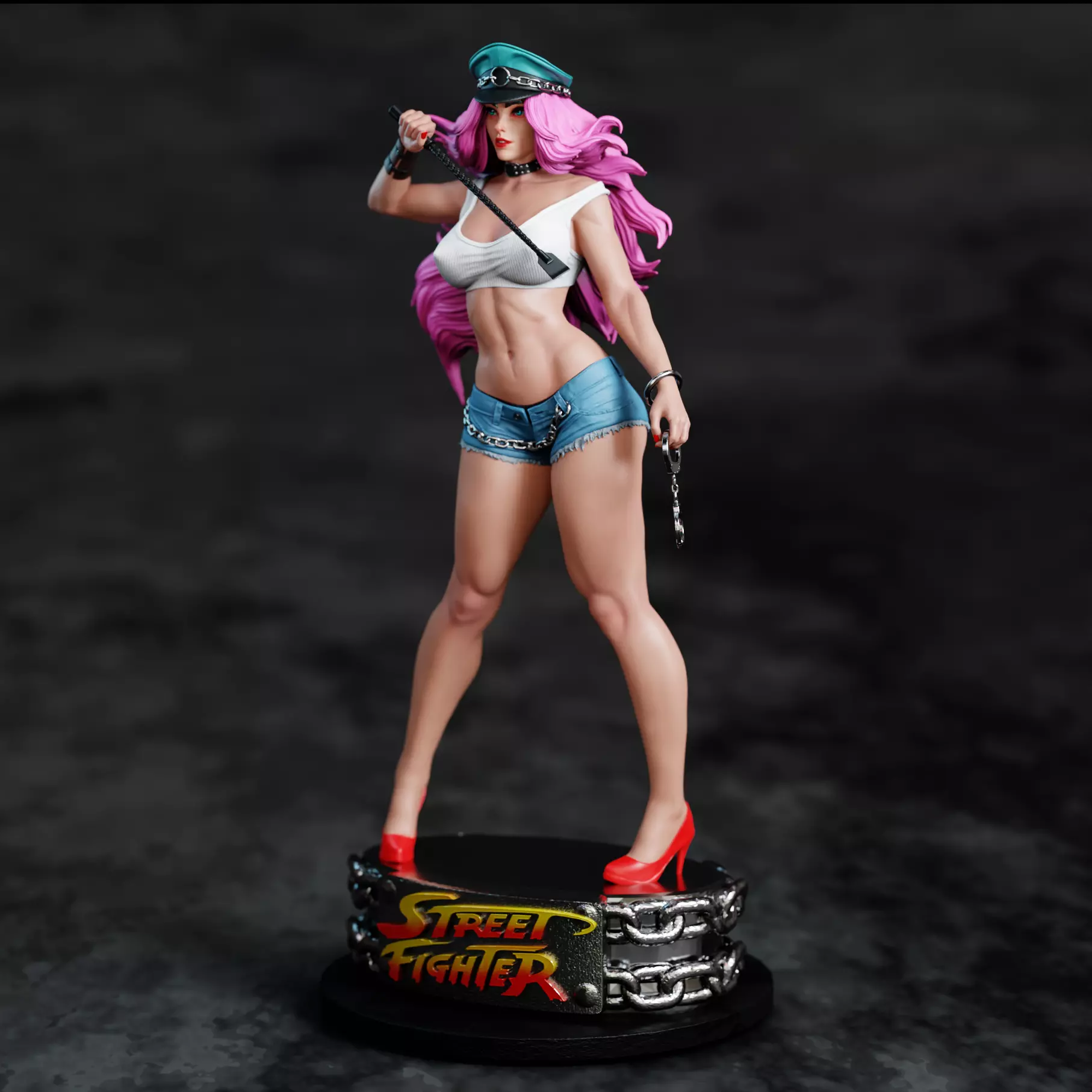 Street Fighter Poison 3D print model_7