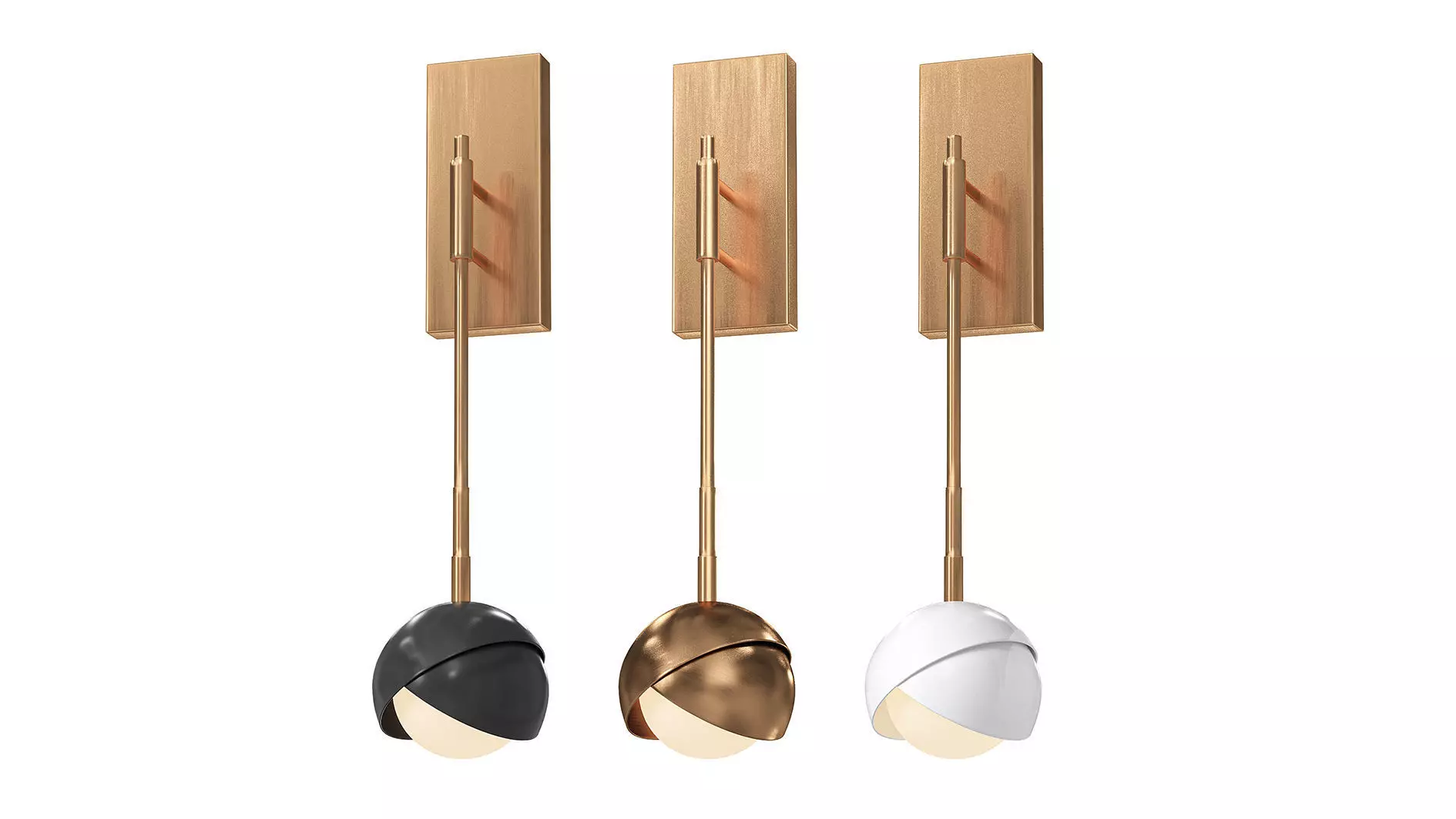 Sconce FLORIS WALL B 3D model_1