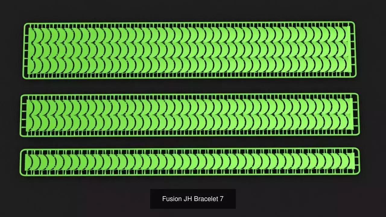 Fusion JH Bracelets All in One 3D Model Collection_7