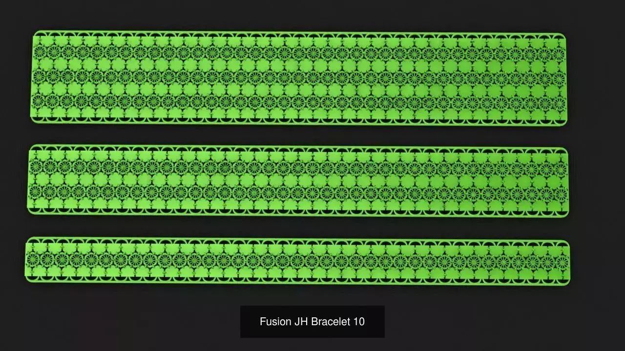 Fusion JH Bracelets All in One 3D Model Collection_11