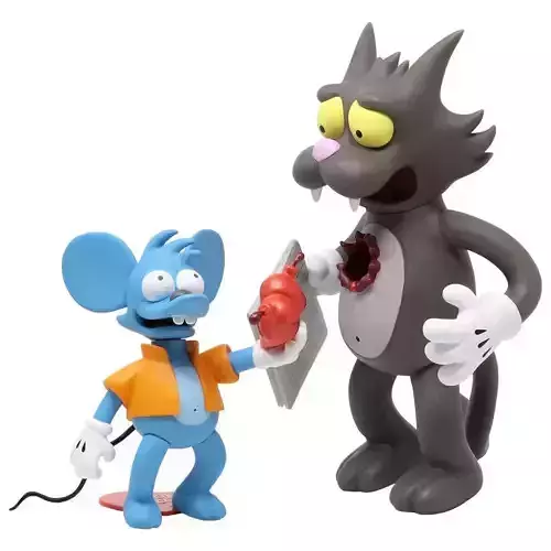  Itchy and Scratchy The Simpsons 3D print model