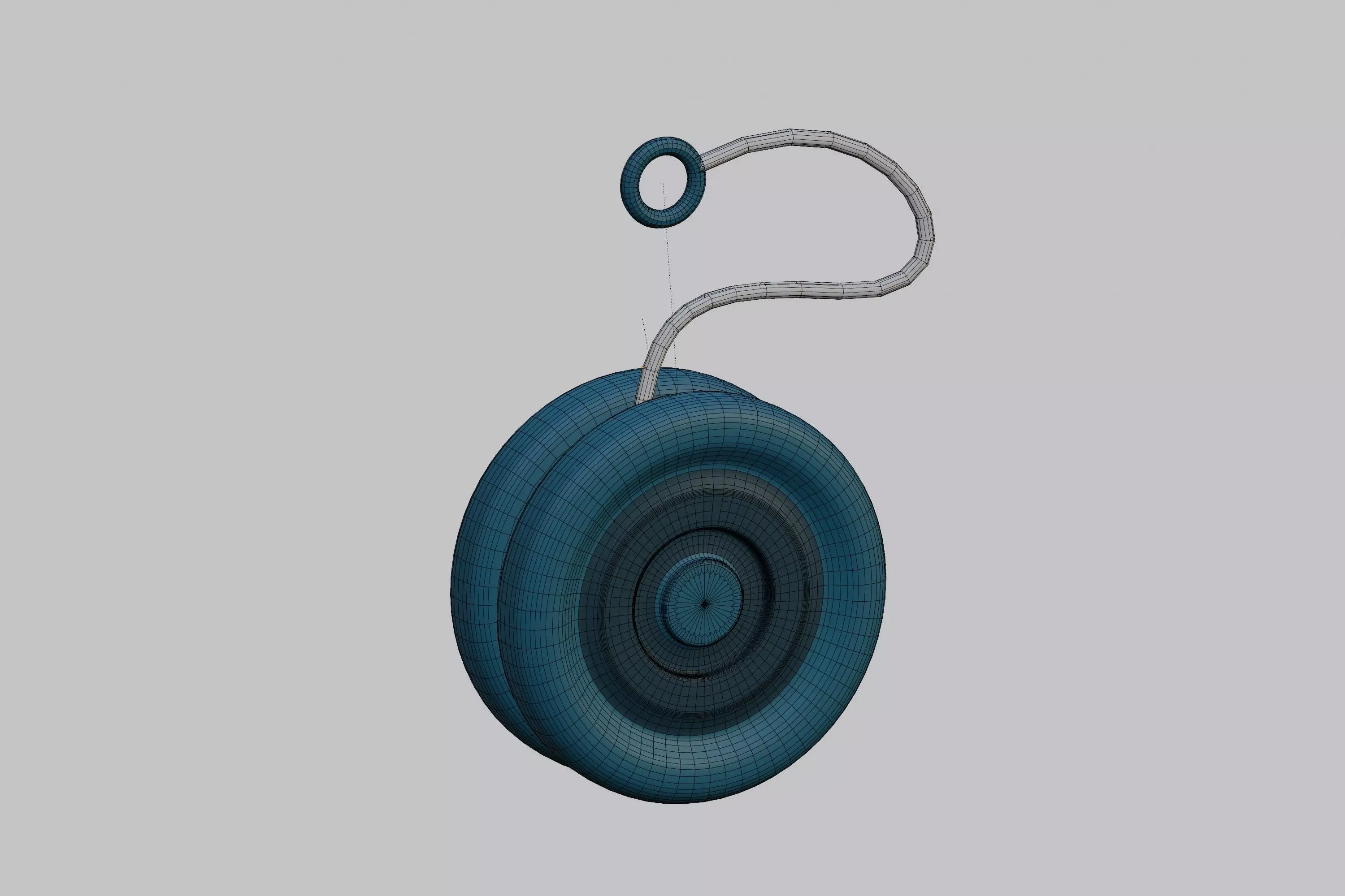 yoyo 3d model Low-poly 3D model_7