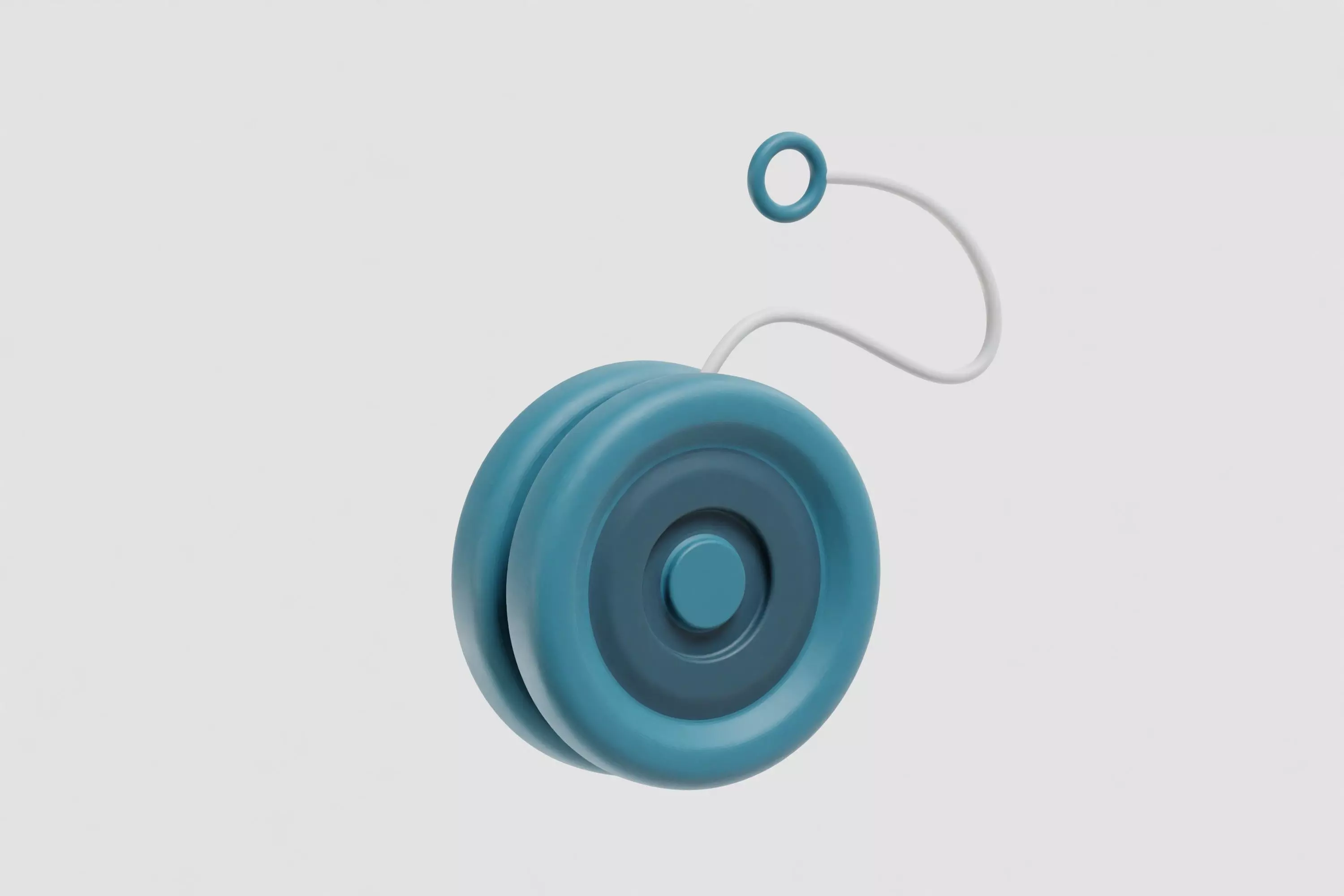yoyo 3d model Low-poly 3D model_1