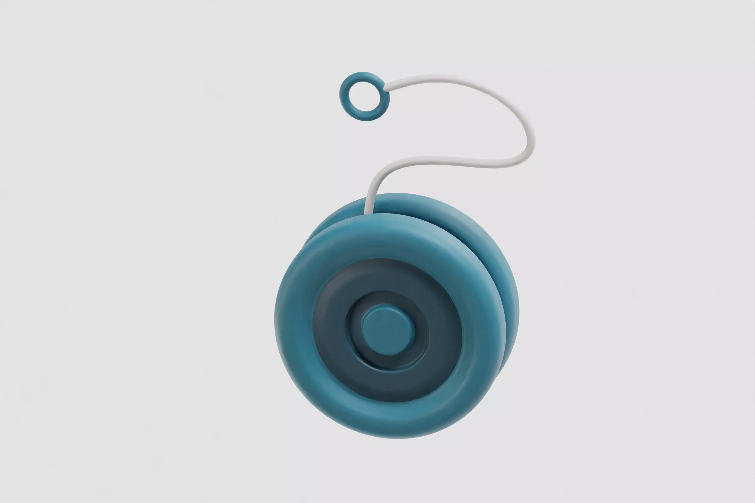 yoyo 3d model Low-poly 3D model_5