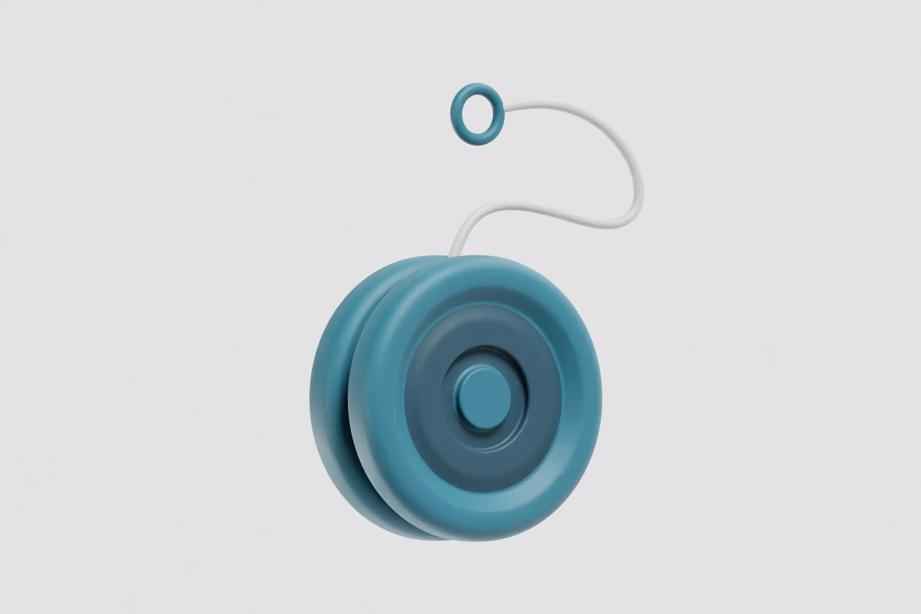 yoyo 3d model Low-poly 3D model_0