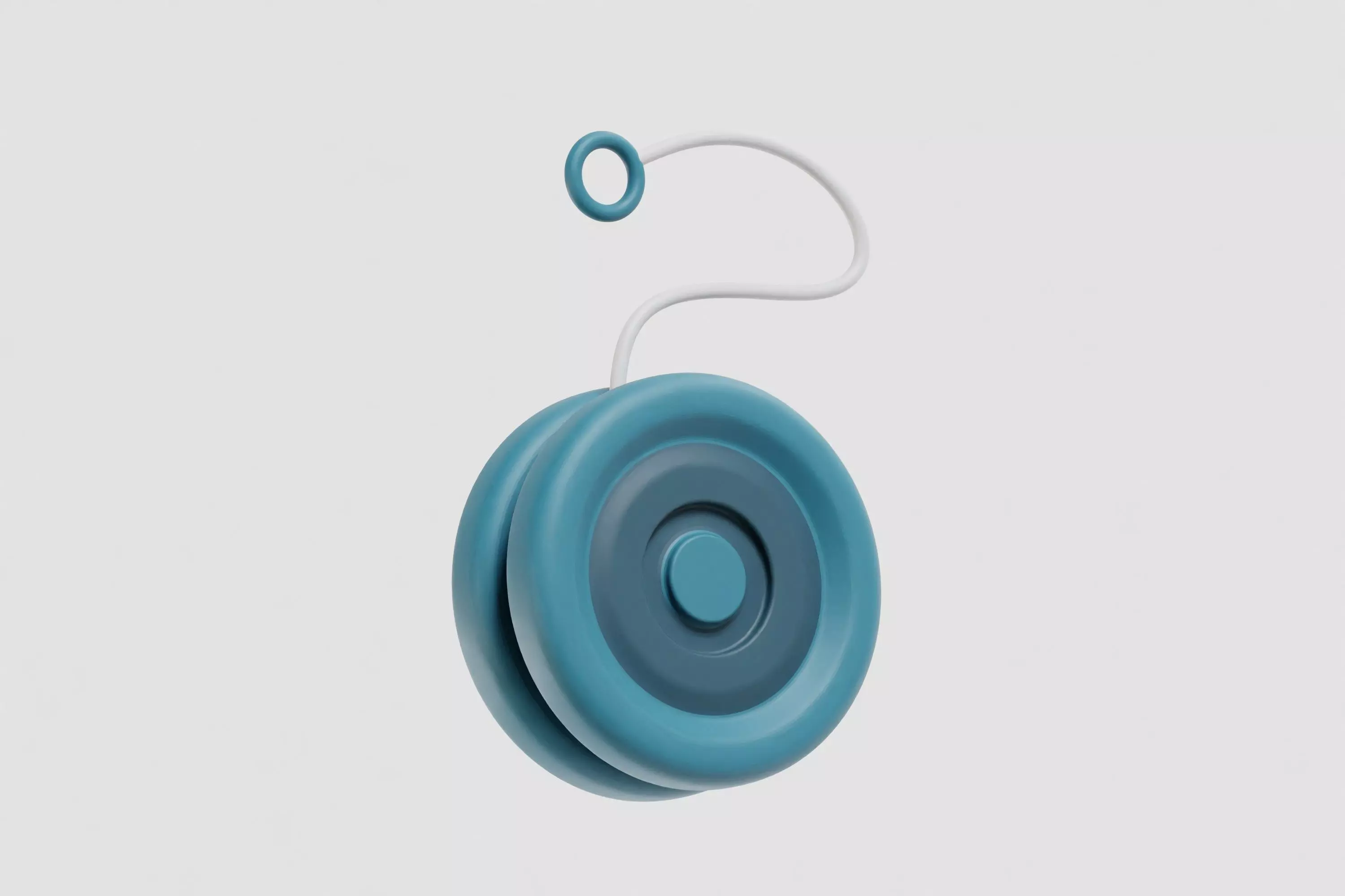 yoyo 3d model Low-poly 3D model_2