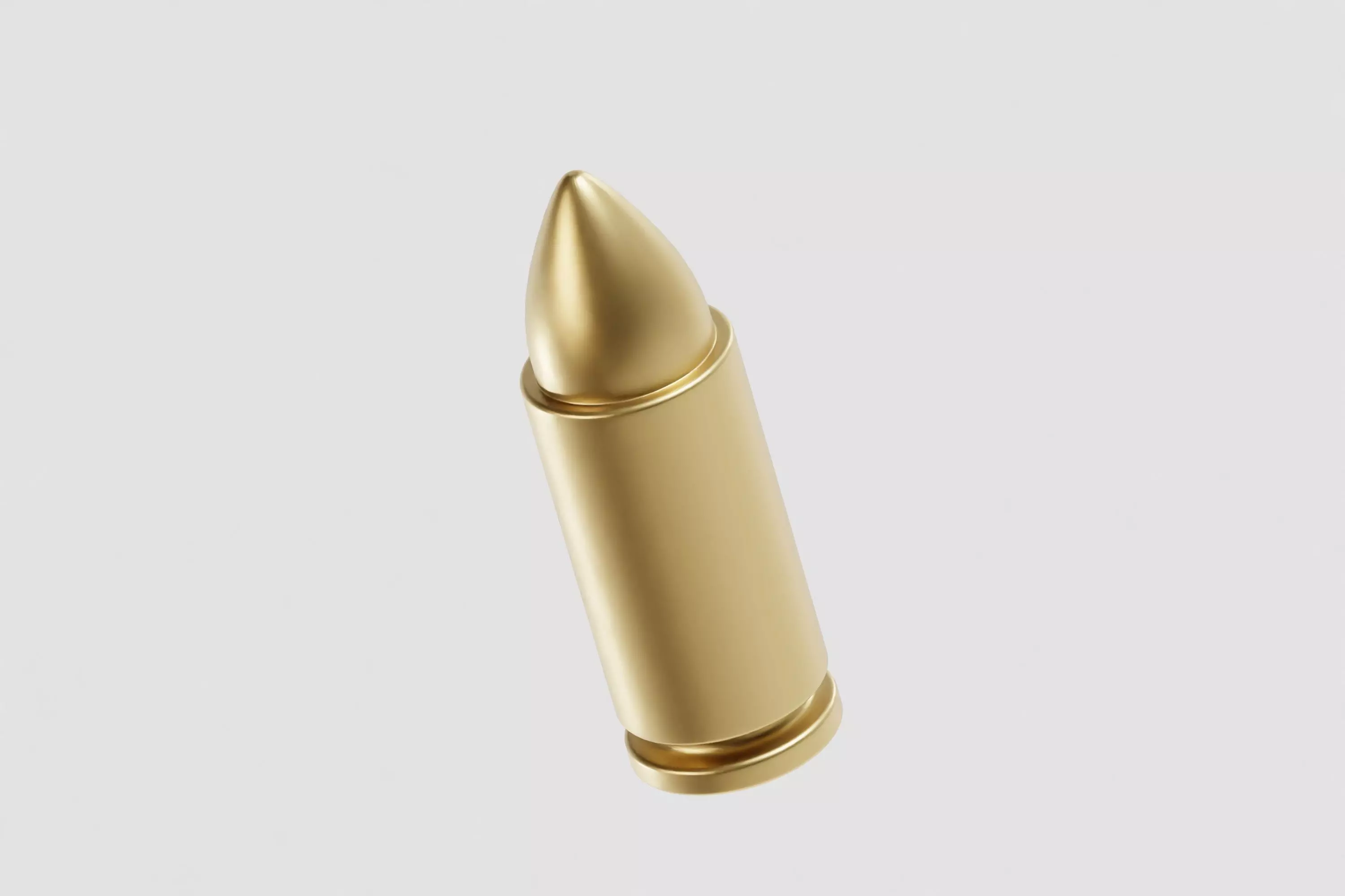 Bullet 3d model Low-poly 3D model_4