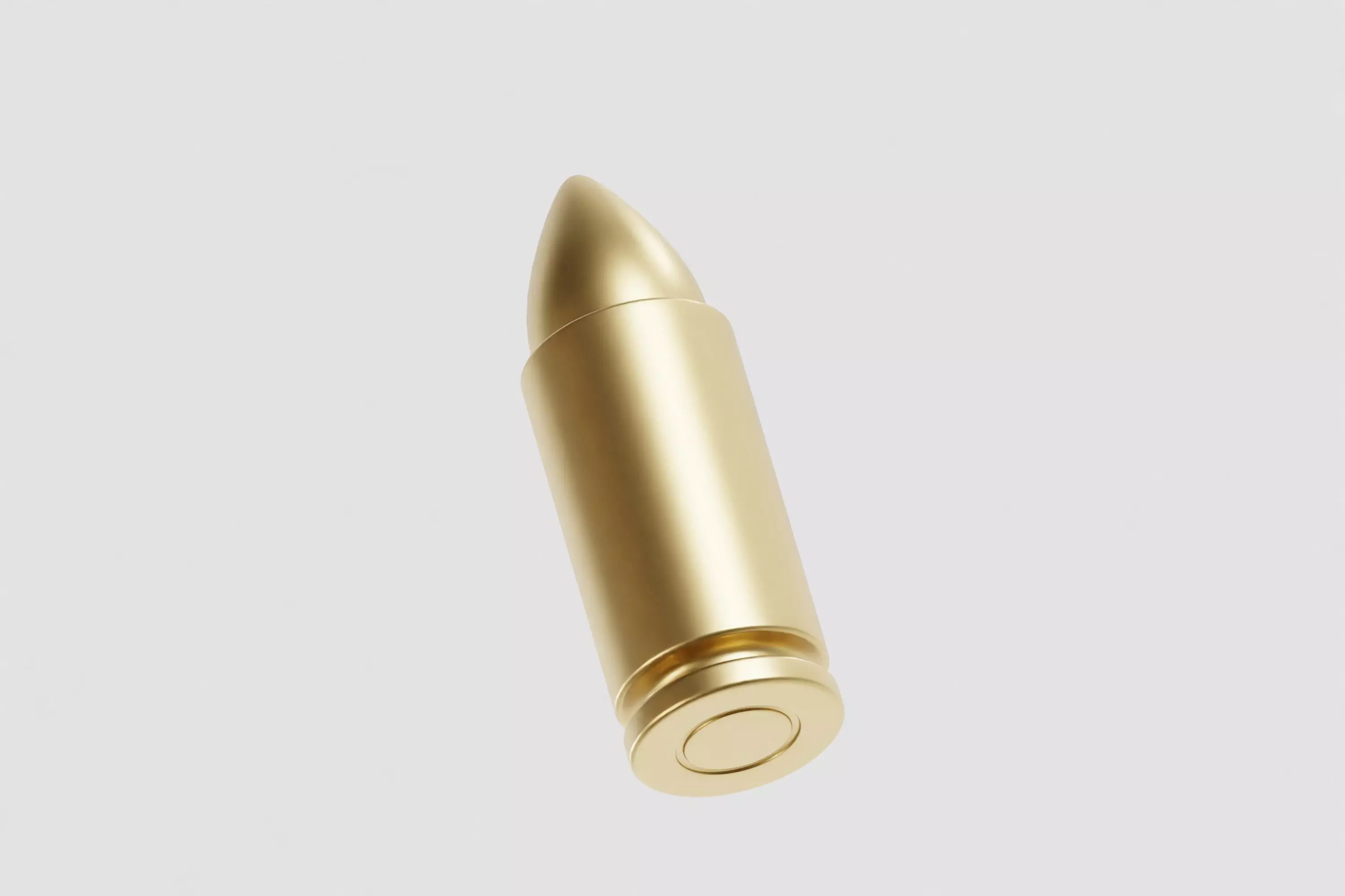 Bullet 3d model Low-poly 3D model_5