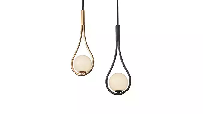 Pendant lamp HOOP DROP