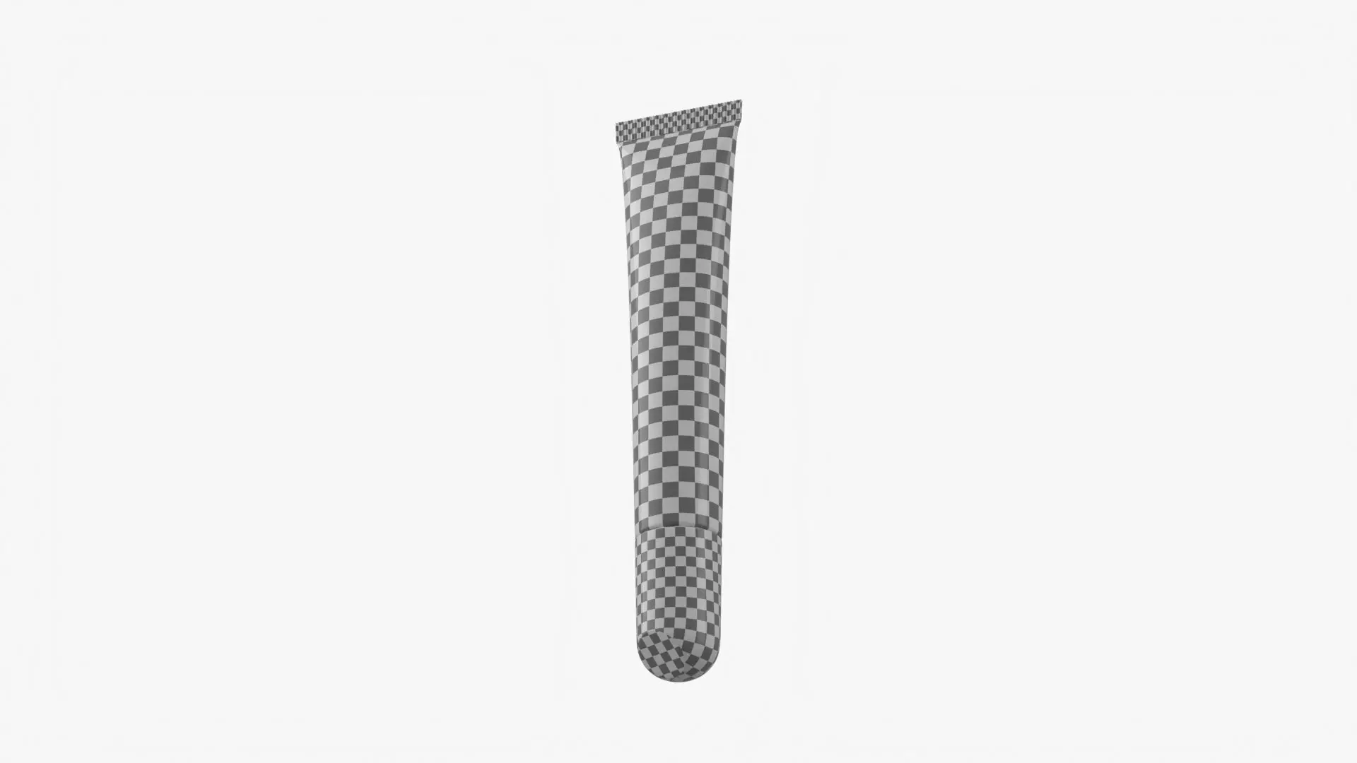 Rhode Cosmetic Tube Mockup Low-poly 3D model_7