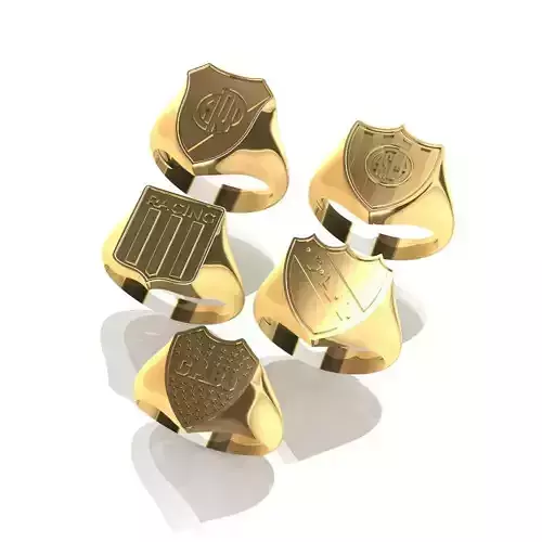 PACK OF 5 SOCCER RINGS