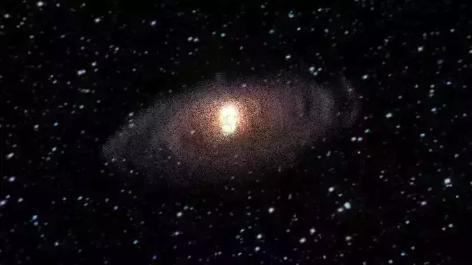Milky Way Galaxy 3D model