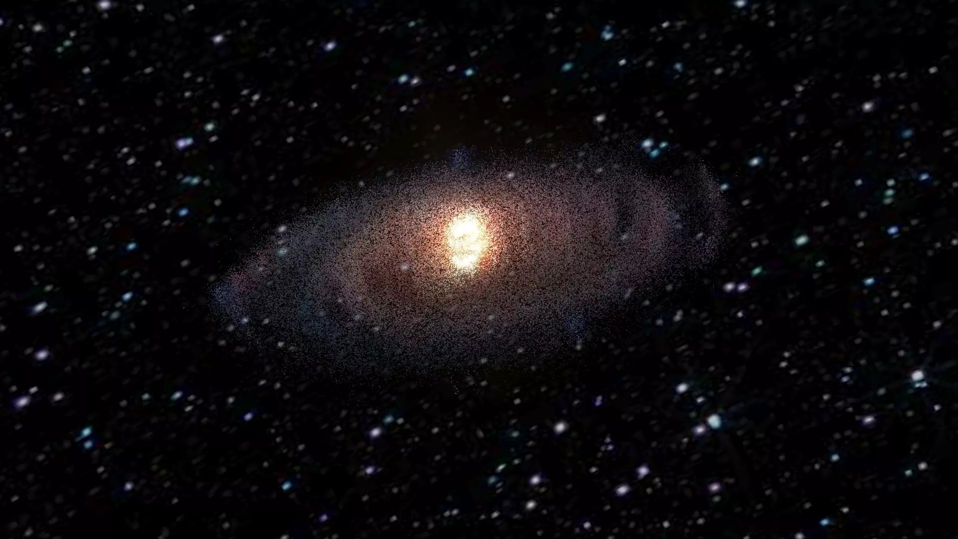 Milky Way Galaxy 3D model_4