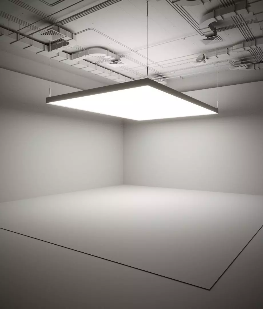 showroom - light wall scene  corona 2019 3D model_4