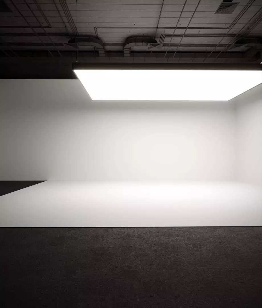 showroom - light wall scene  corona 2019 3D model_2