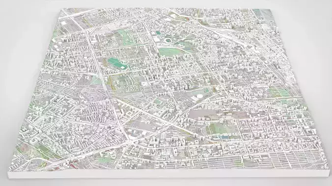 Cityscape Baku Azerbaijan 