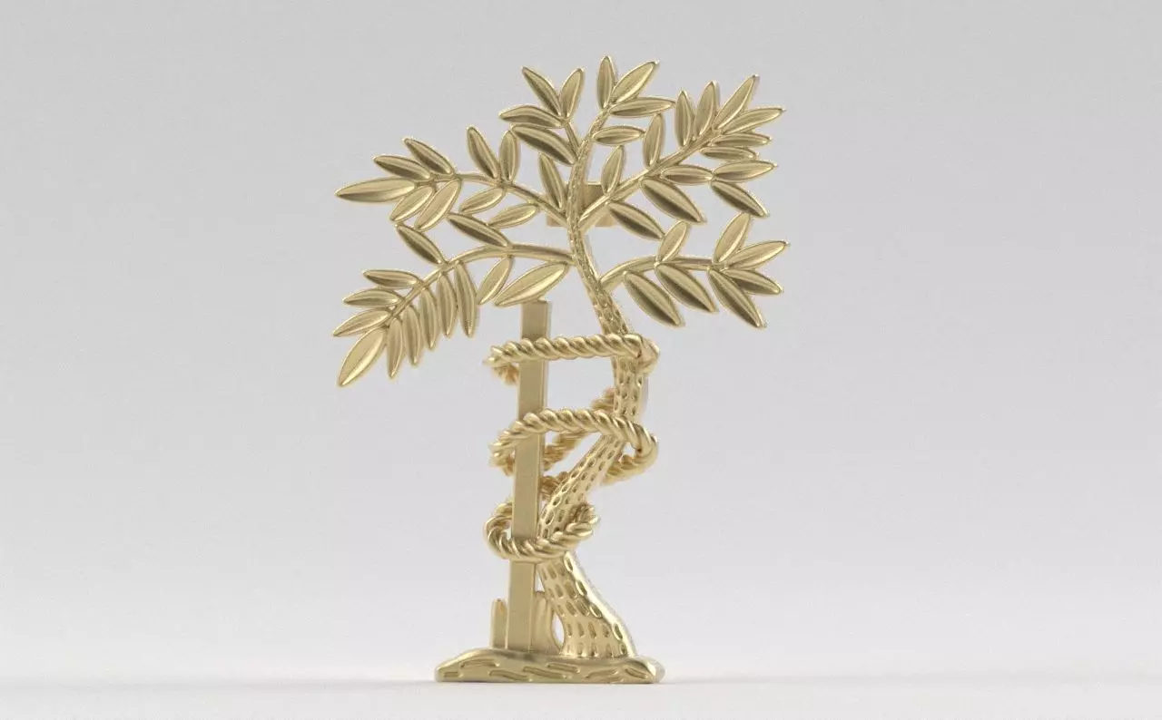 Tree of life pendant - where beauty meets purpose 3D print model