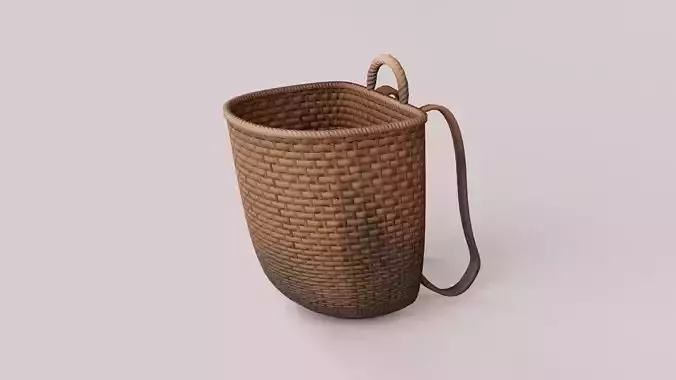 Stylized woven backpack bag game ready