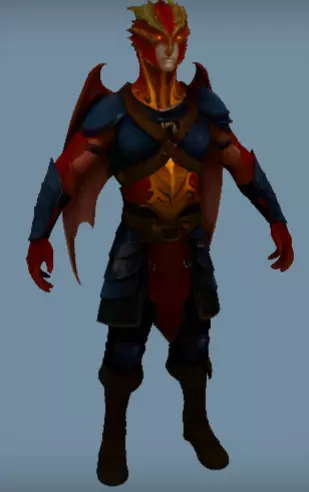 Draconic Warrior 3D print model_0