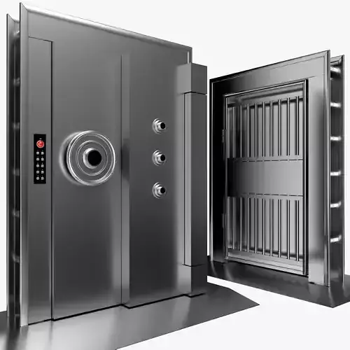 Vault Room Iron Door