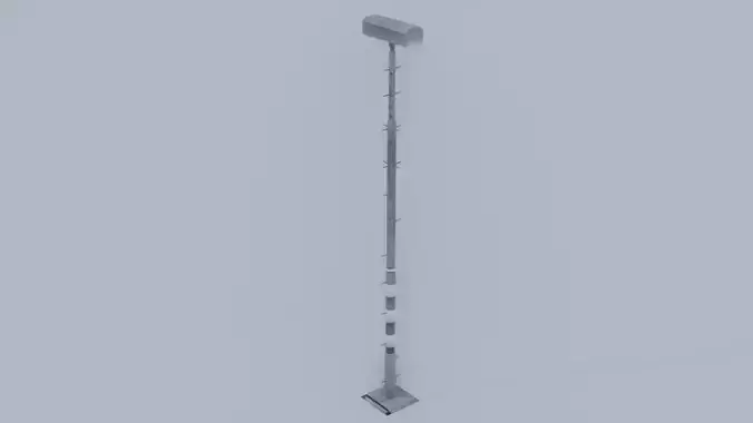 Railway lamp post
