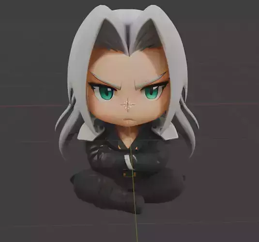Final Fantasy Remake Sephiroth Solid Miniature