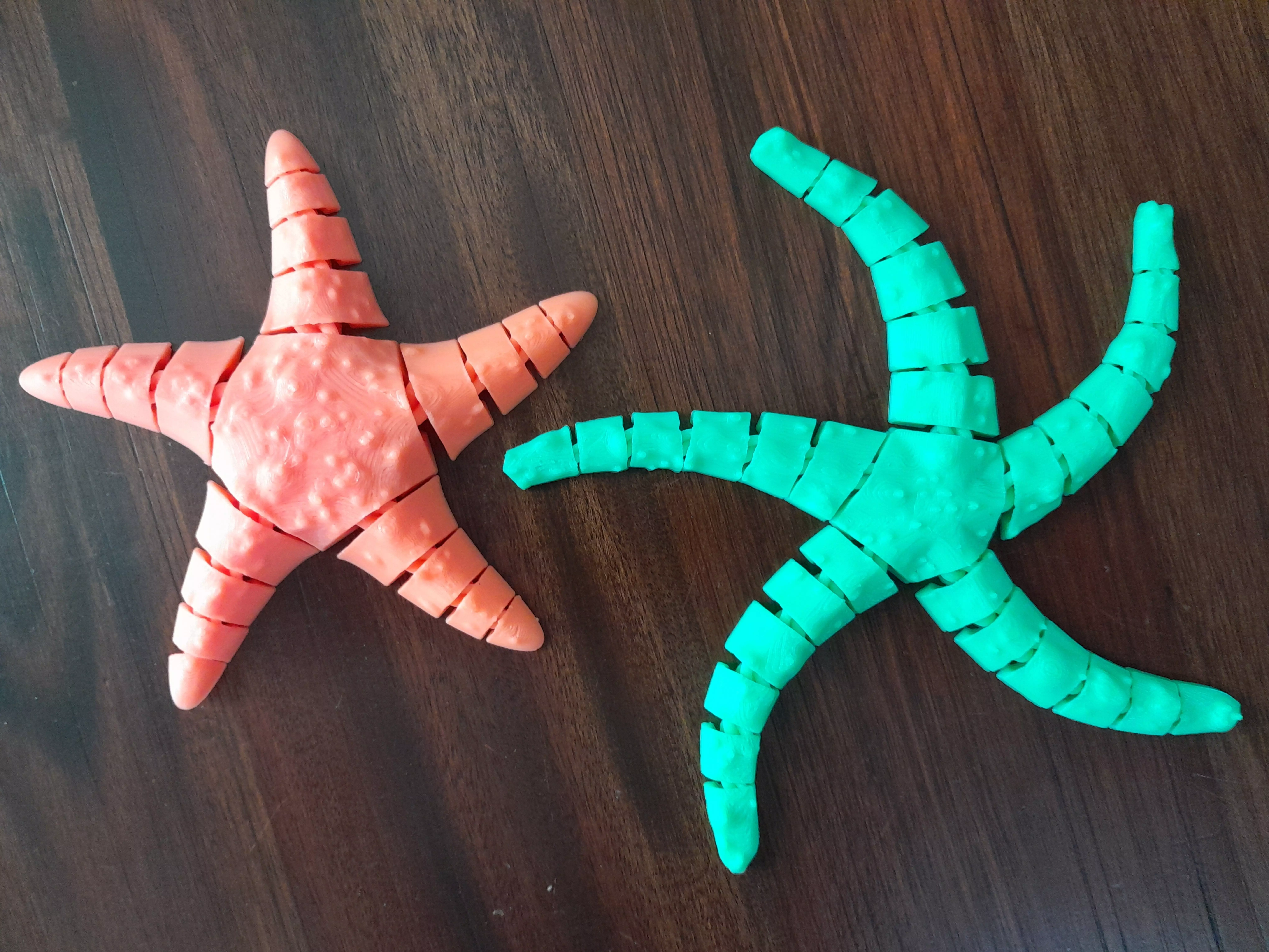 Flexy Starfish 3D print model_6