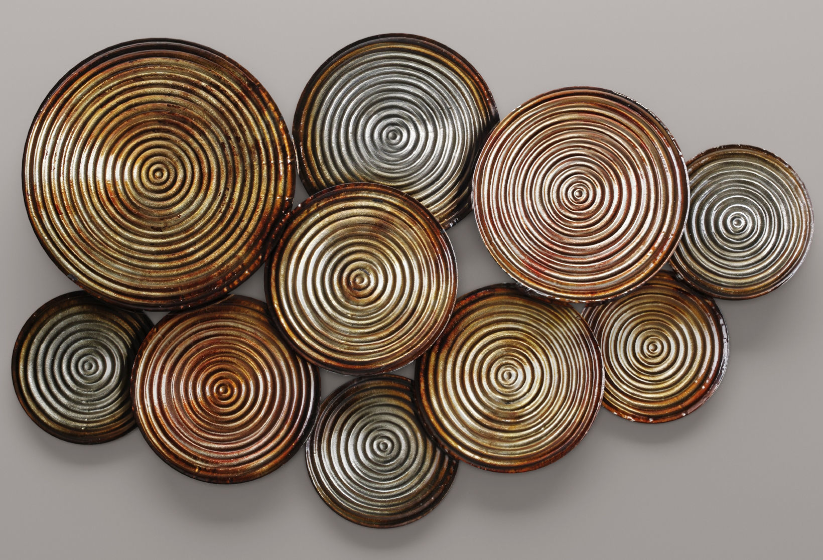 Circles Wall Decor 2 3D model_6