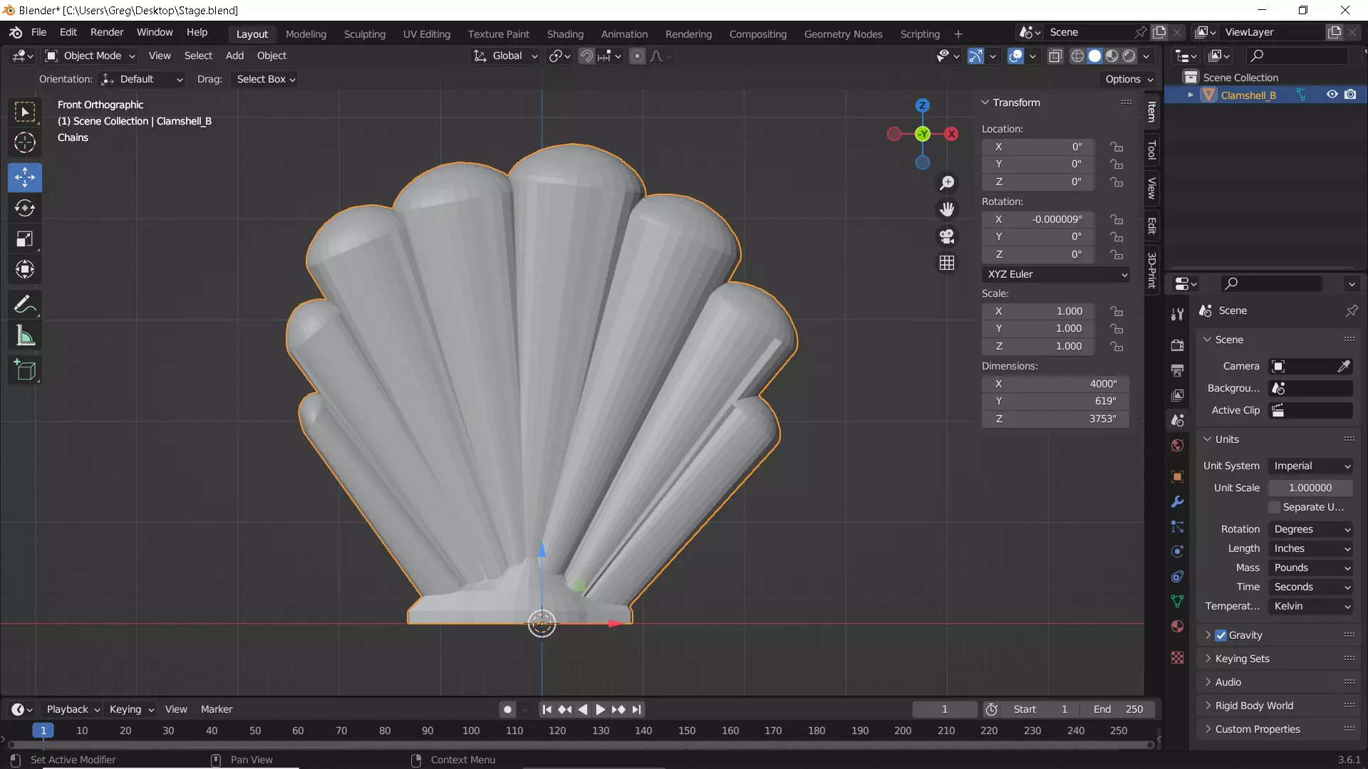 Mermaid Ocean Birthday Party Pack  3D print model_12